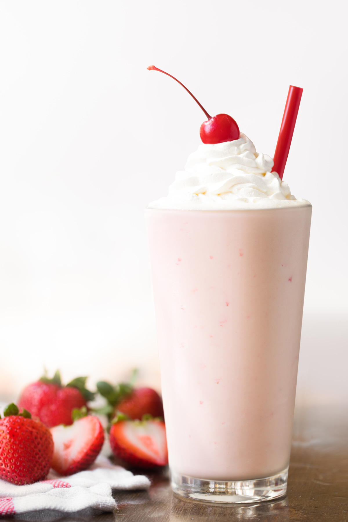 Chick Fil A Strawberry Milkshake